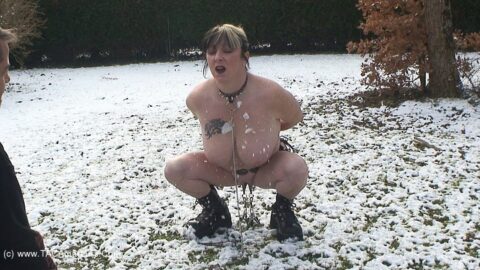 BDSM Session In The Snow Pt1 - video