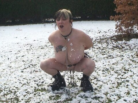 BDSM Session In The Snow Pt1 - video
