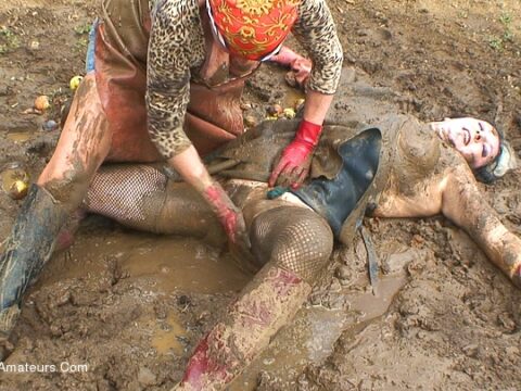 In The Mud With My Friend Helga Pt1 - video