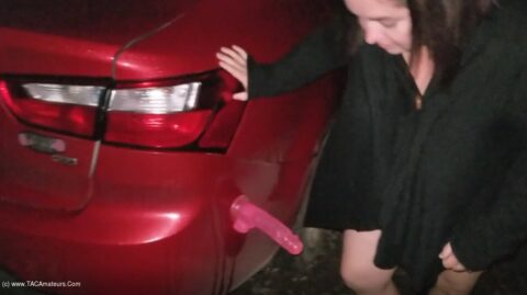 Fucking My Car & Dildo Pt1 - video